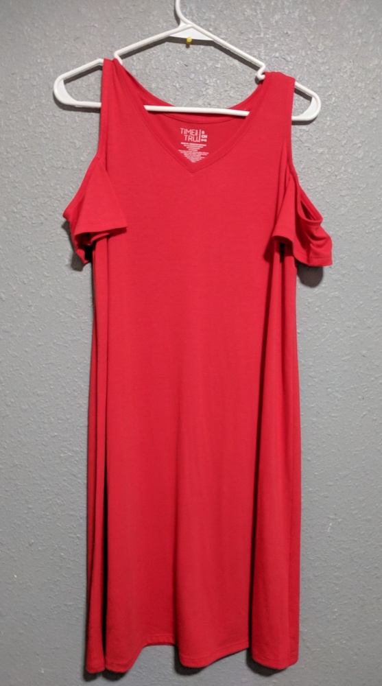 True Time red dress